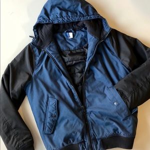 [DIVIDED] Padded Hooded Bomber Jacket